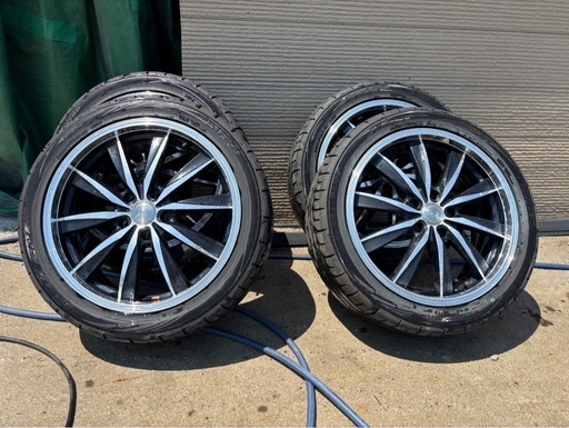 ダンロップ　ROTATION 225 45R18　91W　サマータイヤ　ホイール付き