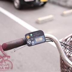 中古電動自転車　パナソニック26インチ　レッドの画像