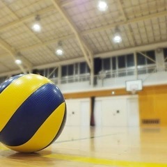初心者中心でバレーボール
