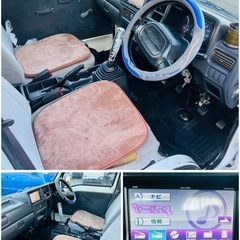 ◎ H16年LE-TT2 ◎サンバートラック4WD◎5速マニュアル エアコンパワステ付き◎車検9年05月 タイミングベルト交換済み ナビ74000キロの画像