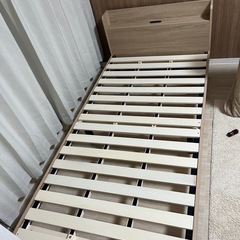 【募集一旦停止】ニトリ　すのこベッド　シングル