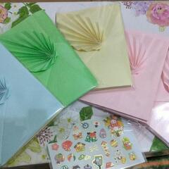 ハンドメイド　ポチ袋　お礼