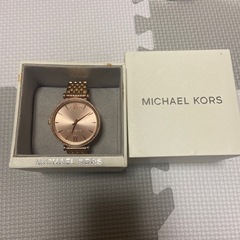 MICHAEL KORS ローズゴールド アナログ時計
