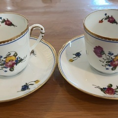 ROYALE LIMOGES/ロワイヤルリモージュ　カップ＆ソーサー2客セットの画像