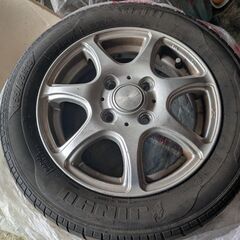決まりました。155/65R13軽自動車タイヤホイール4本