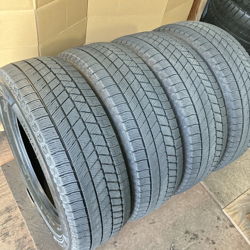 良品! スタッドレス195/65R15 4本／BS VRX3 8分〜9分上 A4843-22