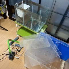 アクリル600x450x450オーバフロー水槽セットの画像