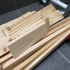 余った木材の画像