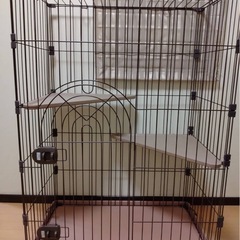 【美品】猫ゲージ　キャットハウス