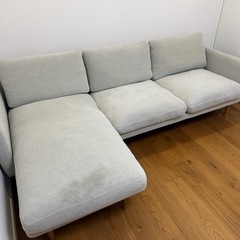 モモナチュラル 3P コーナーソファー カレヴィの画像