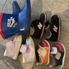 ベビーシューズ、キッズシューズ、長靴まとめ売りの画像