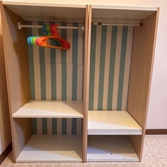 子供服収納2個セットの画像