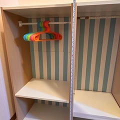 子供服収納2個セットの画像
