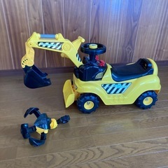 キングショベル 子供が乗れるショベルカー おもちゃ 