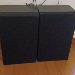 レトロ　スピーカー　2台　ジャンク　処分の画像