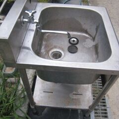 流し台、業務用　サンウエーブ　６００サイズ　洗い場