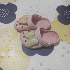 13センチ子供サンダルの画像