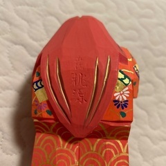 奈良一刀彫(五代桃源)の画像