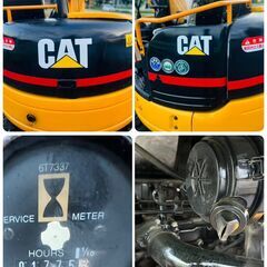 CAT (OEM)三菱 MM30SR-3 ★ 1775 時間★ 3T クラス ★ 油圧ショベル ★ ゴムクローラー ★ 新品シート★ 倍速付き★ 栃木県の画像