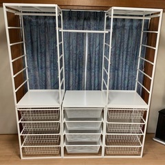 IKEA JONAXEL ヨナクセル 洋服ラック 収納 コンビネーションの画像