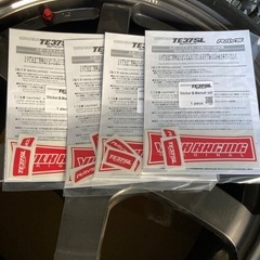 RAYS TE37SAGA SL シビックタイプRの画像