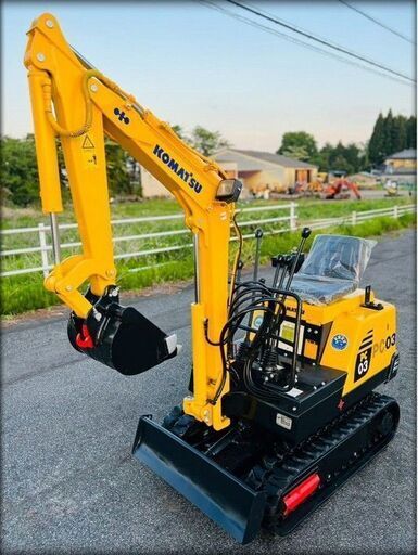 コマツ ミニユンボ (KOMATSU PC03-1)★ 614時間★ ディーゼル コマツ ミニユンボ (KOMATSU PC03-1)☆ 614時間☆ ディーゼル