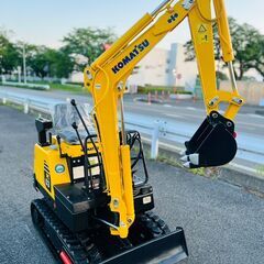 コマツ●ミニユンボ●PC03-1●(ヤンマB07と同じ)● 744 時間●ディーゼル● 0.7トンクラス●即決落札の場合は200KMまで無料● 栃木県の画像