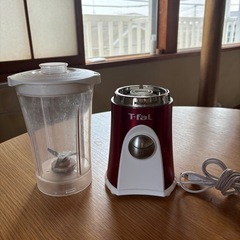 【お譲り先決定】ティファール T-fal ミキサー ミニマルチ ルビーレッド BL126GJPの画像