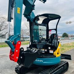 KUBOTA(クボタRX-306E)油圧ショベル ユンボ ● 1237 時間 ● 3Tクラス● ハサミ、バケット付き●倍速付き●4W マルチ●栃木県の画像