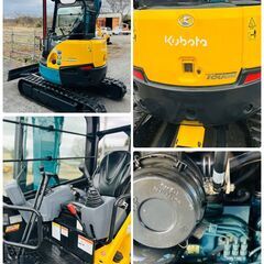 KUBOTA(クボタRX-306E)油圧ショベル ユンボ ● 1237 時間 ● 3Tクラス● ハサミ、バケット付き●倍速付き●4W マルチ●栃木県の画像