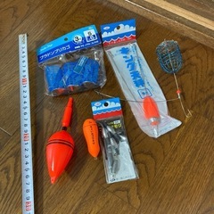 釣り道具　小物　天秤　おもり　サビキカゴなど