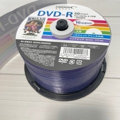 DVD-R データ用　50枚入り中2、3枚使用の画像