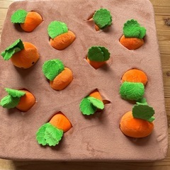 ペット知育　　にんじん　おもちゃの画像