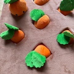 ペット知育　　にんじん　おもちゃの画像