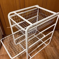 IKEA ワイヤーバスケット収納