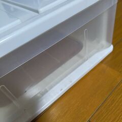 ニトリ　押入れ収納ケースの画像