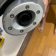 バイクのマフラーの画像