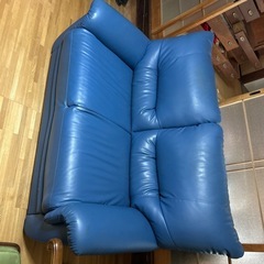 レザーソファー　美品