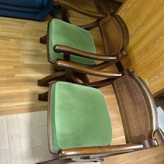 ラタンソファー　
2脚セット