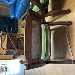 ラタンソファー　
2脚セットの画像