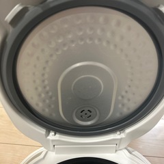 数回しか使用していない炊飯器の画像
