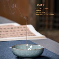 ❤️陶器製❤️線香立て お香置き 線香炉 仏壇用 アロマ 輸入品の画像