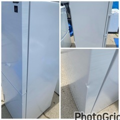 超お薦め品‼️激安‼️シャープ2ドア冷蔵庫(冷凍125L大容量)280L 2022年の画像
