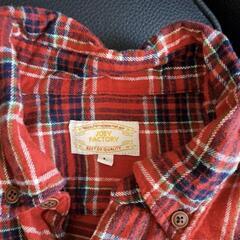 JOEY factory メンズ シャツ L 赤の画像