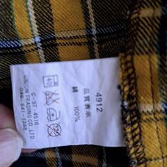 JOEY factory メンズ シャツ L 黄の画像