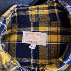 JOEY factory メンズ シャツ L 黄の画像