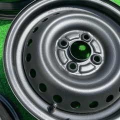 軽自動車用 鉄ホイール 14インチ 4.5J の画像