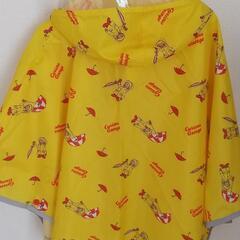 おさるのジョージ ポンチョ レインコートの画像