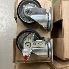 ハンマー キャスター 413 & 420 2S-1R 100mm
