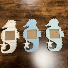 写真フレーム３つの画像